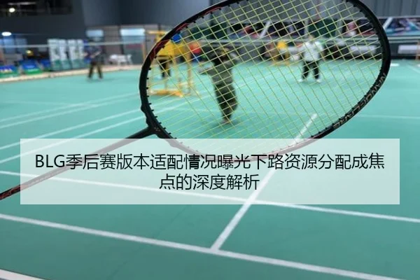 BLG季后赛版本适配情况曝光下路资源分配成焦点的深度解析